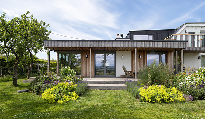 A garden design in East Lothian